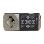 kcolefas l.h. electronic cabinet lock 30540