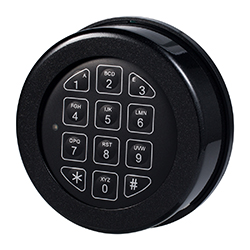 kcolefas u.l. electronic safe lock entry 30209 black finishing