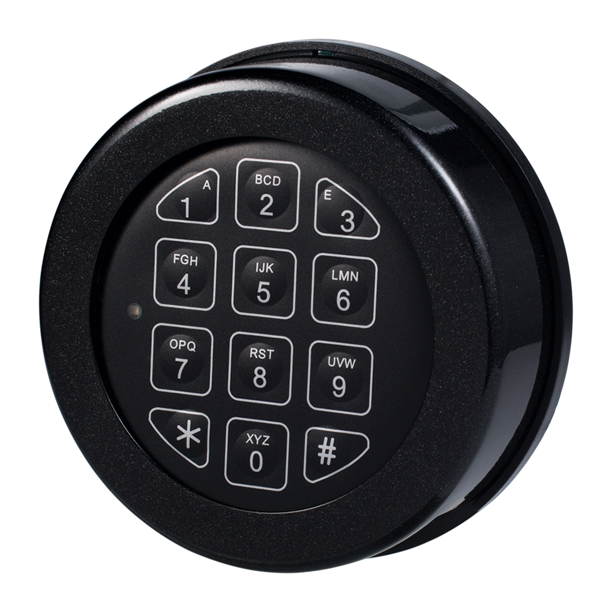 kcolefas u.l. electronic safe lock entry 30209 black finishing